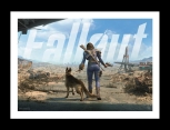 Fallout - Die Überlebende gerahmtes Bild