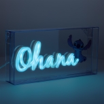 Lilo & Stitch - Ohana Neon Lampe